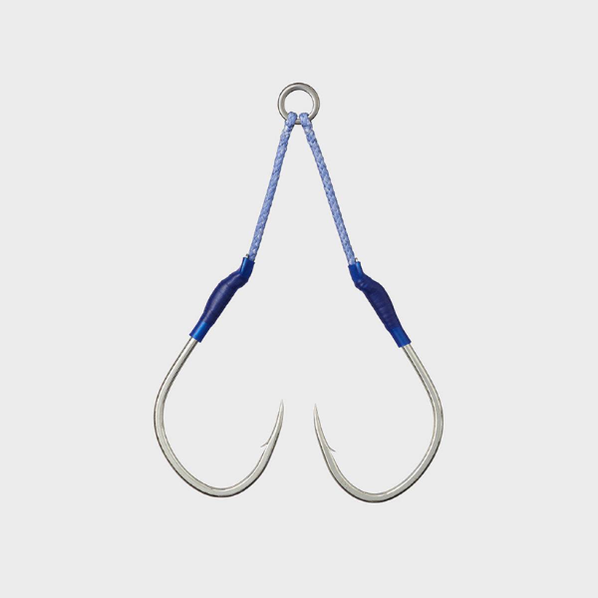 VANFOOK JHT-55 JIGEN HYPER TWIN #6/0 (2 pcs/pack) SILVER - Britannic Trade