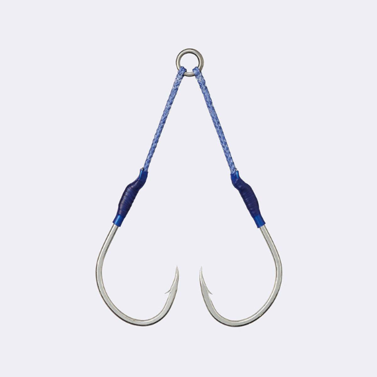 VANFOOK JL-45 JIGEN LIGHT TWIN #3/0 (2 pcs/pack) SILVER - Britannic Trade