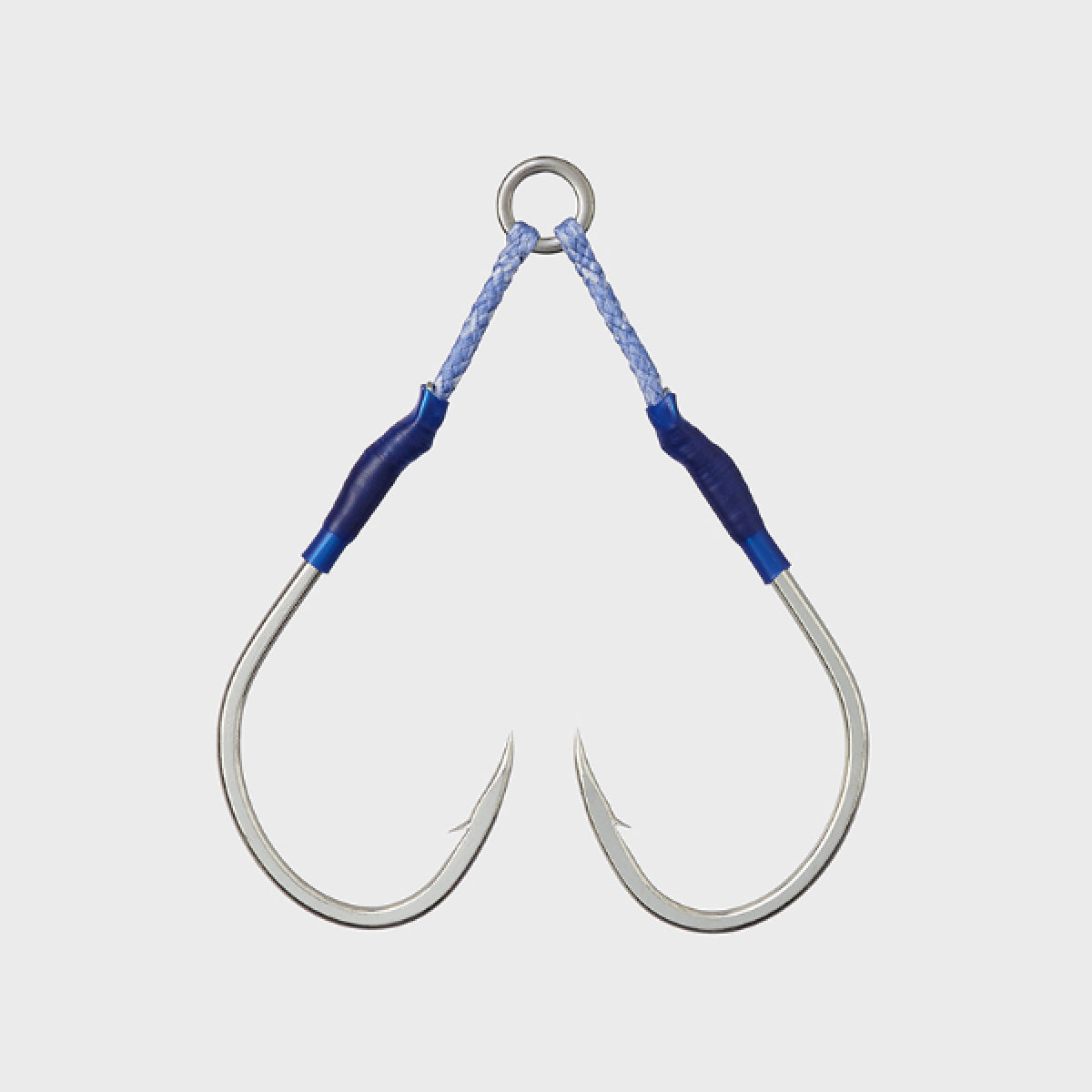 VANFOOK JST-44 JIGEN SHORT TWIN #2/0 (2 pcs/pack) SILVER