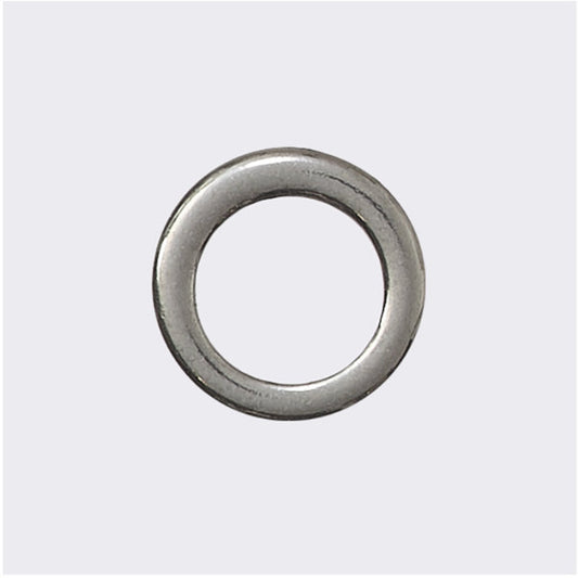 VANFOOK A-PR ASSIST RING #S : 5.0mm (18 pcs/pack) SILVER fishing terminal tackle — photo 2