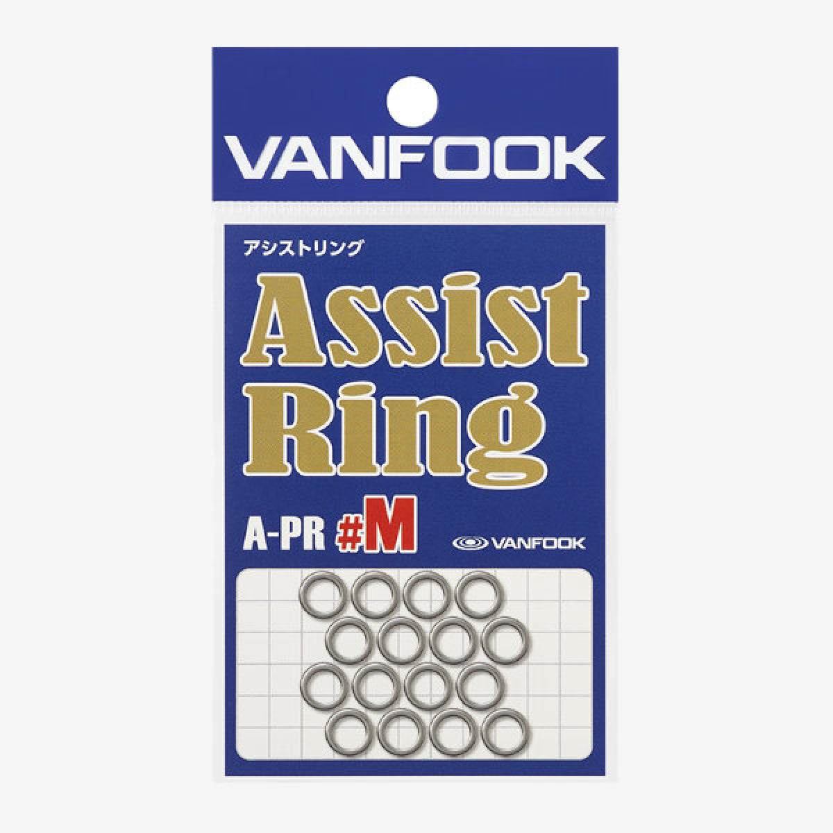 VANFOOK A-PR ASSIST RING #M : 5.5mm (16 pcs/pack) SILVER - Britannic Trade