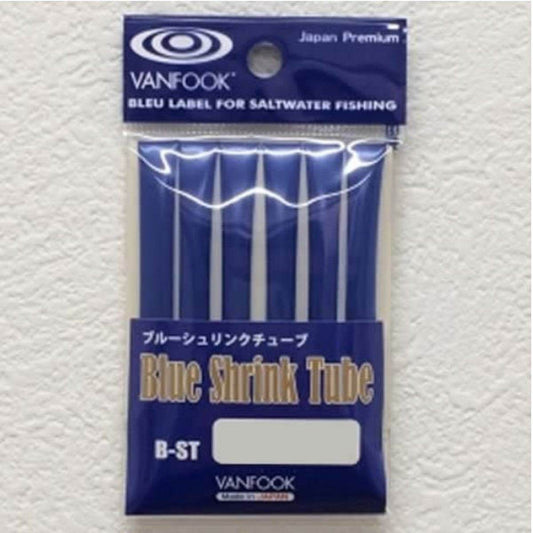 VANFOOK B-ST BLUE SHRINK TUBE 3.5mm (1.0 m/pack) BLUE - Britannic Trade