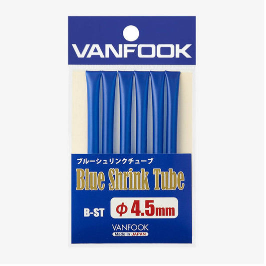 VANFOOK B-ST BLUE SHRINK TUBE 4.5mm (1.0 m/pack) BLUE - Britannic Trade