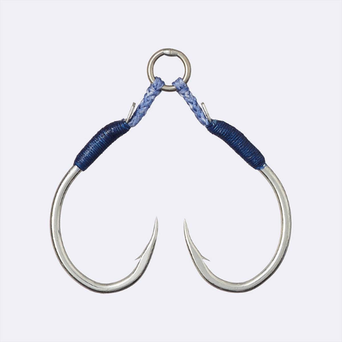 VANFOOK MJ-01 MICRO JIG ASSIT TWIN 0.5cm #1 (2 pcs/pack) SILVER - Britannic Trade