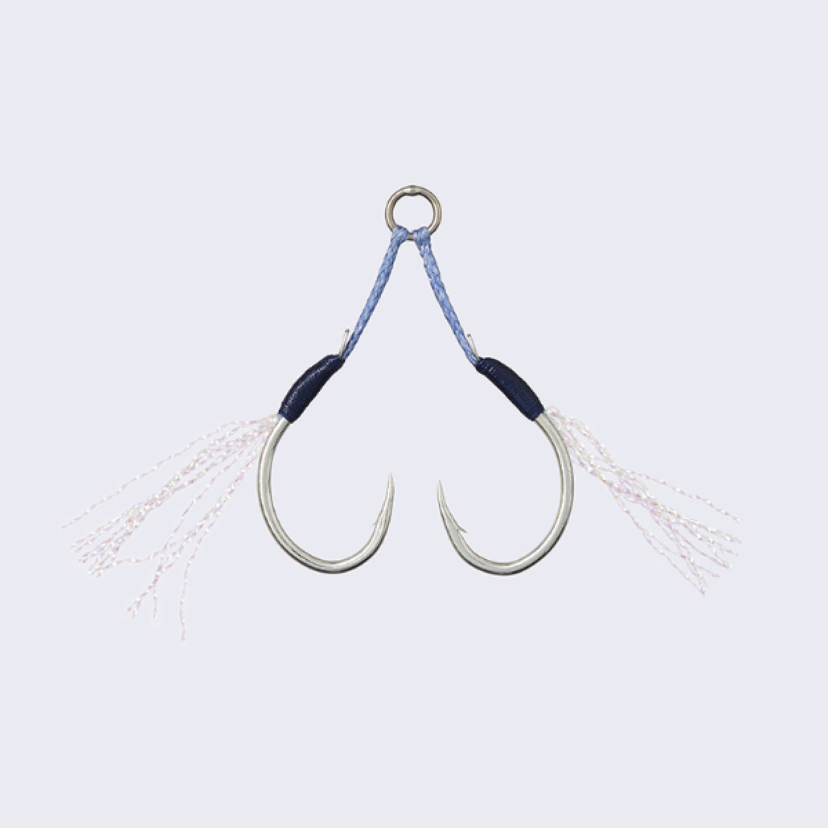 VANFOOK MJ-03 MICRO JIG ASSIT TWIN 1.0cm TINSEL #3 (2 pcs/pack) SILVER