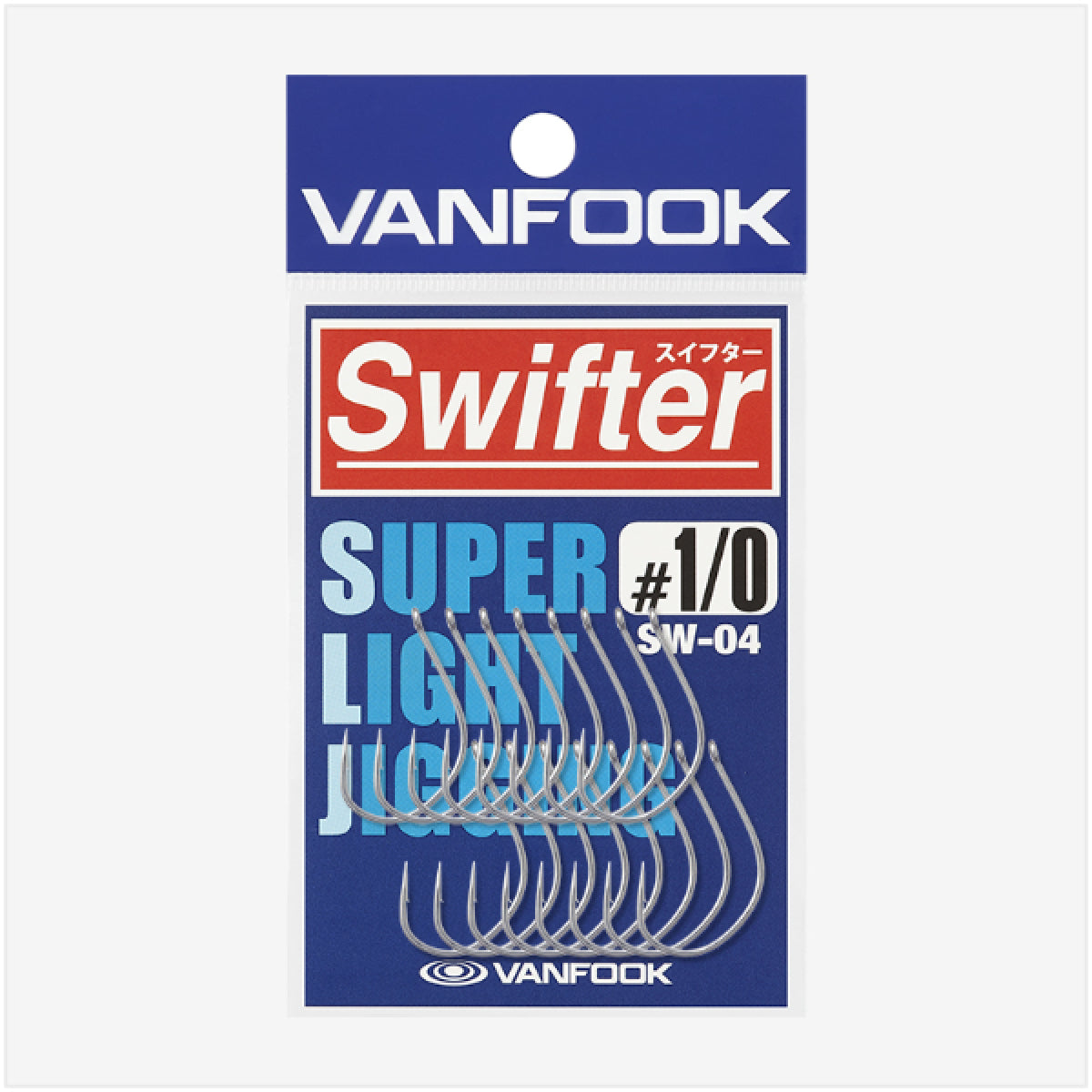 VANFOOK SW-04 SWIFTER #1/0 (16 pcs/pack) SILVER