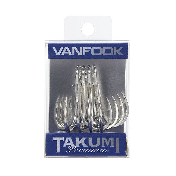 VANFOOK CT-88 TAKUMI PREMIUM #4/0 (6 pcs/pack) SILVER fishing terminal tackle