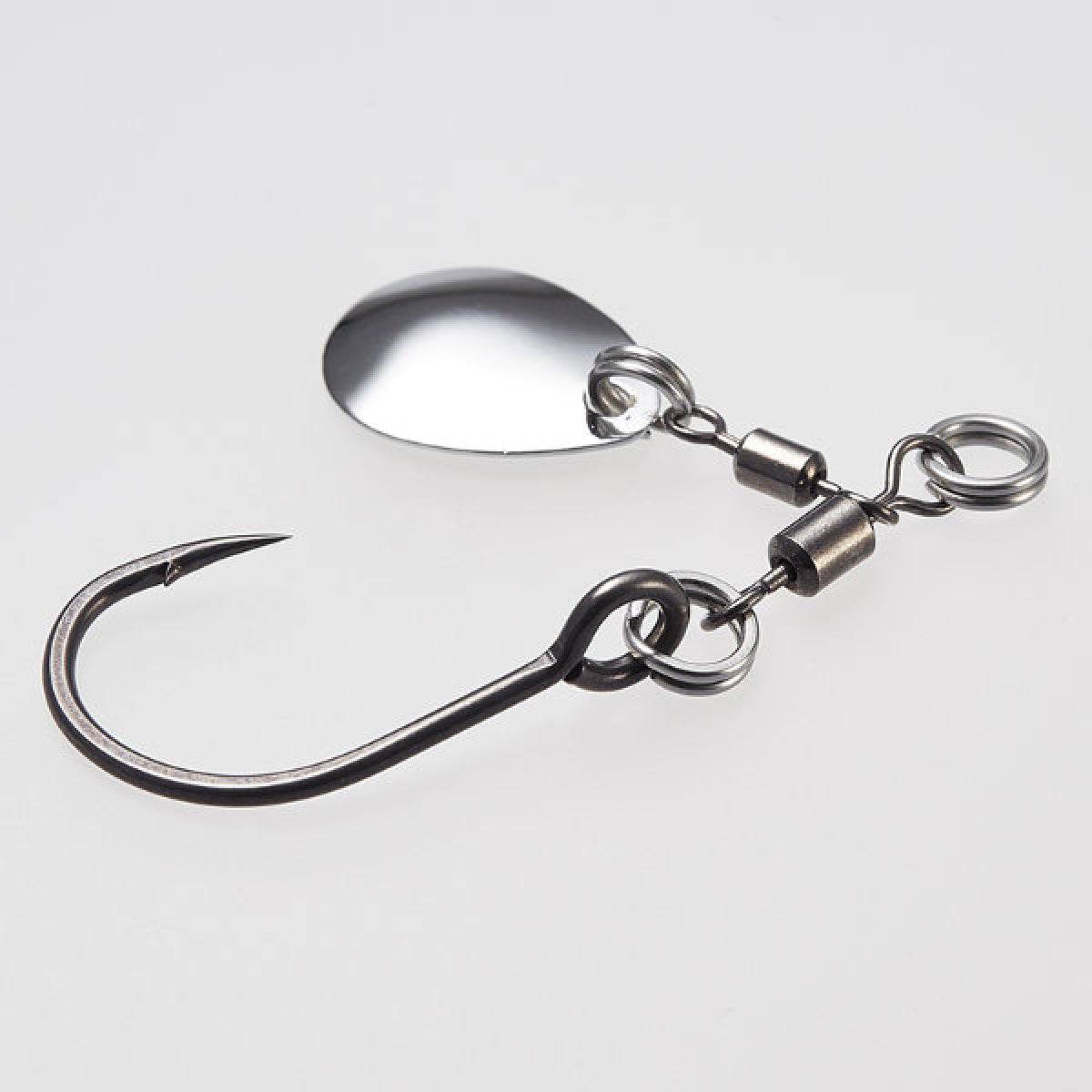 VANFOOK BC-61F BLADE TUNE ASSIST COLORADO BLADE #3/0 (1 set + 2 Spare hook /pack) FLUORINE BLACK - Britannic Trade