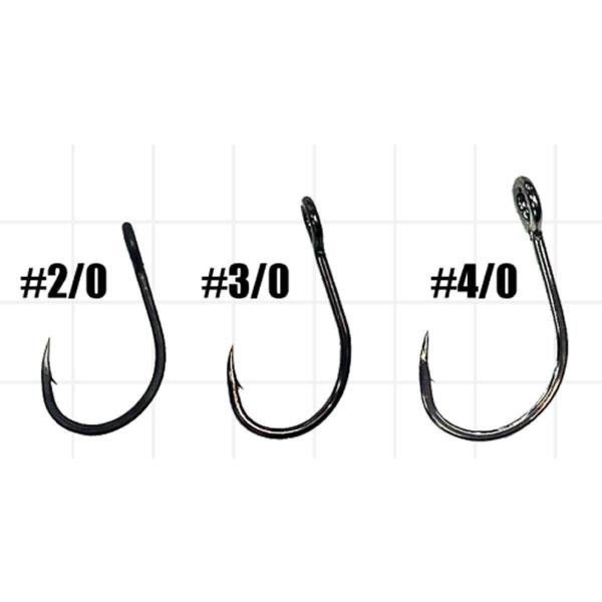 VANFOOK BW-61F BLADE TUNE ASSIST WILLOW #3/0 (1 set + 2 Spare hook /pack) FLUORINE BLACK - Britannic Trade