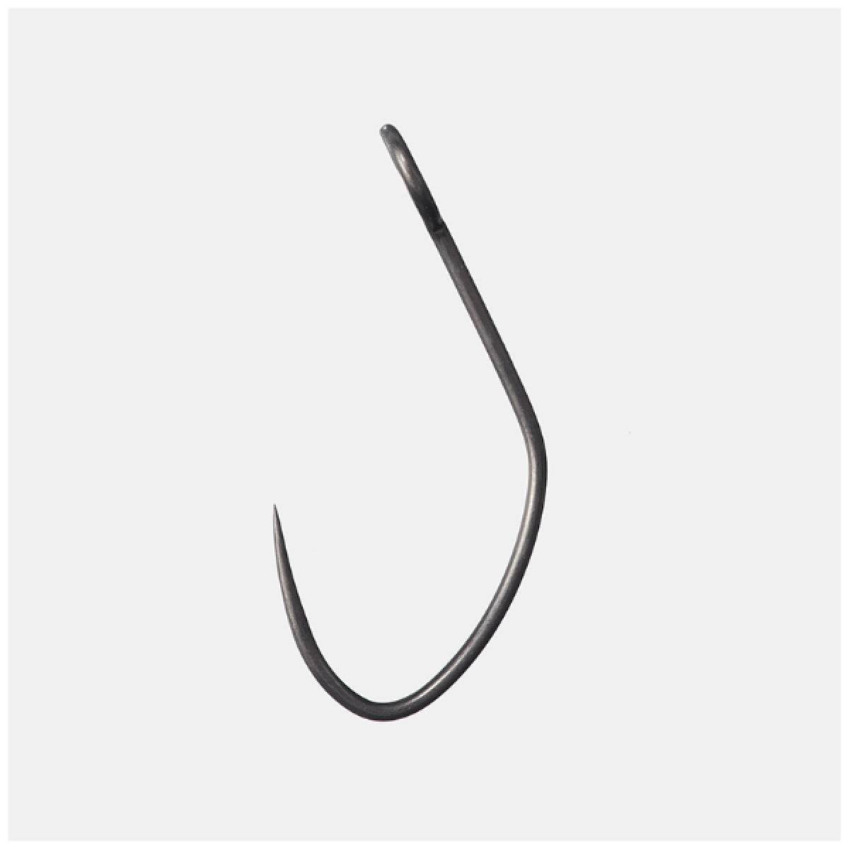 VANFOOK SP-31F SPOON EXPERTHOOK MEDIUM WIRE #8 (16 pcs/pack) FLUORINE BLACK - Britannic Trade