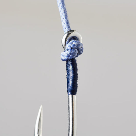 VANFOOK BSA-100 BBS SINGLE ASSIST #7/0 (2 pcs/pack) SILVER fishing terminal tackle — photo 2