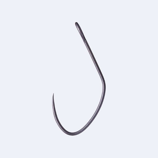 VANFOOK SP-31B EXPERTHOOK B LINE MEDIUM WIRE #8/6 (4+4 pcs/pack) BLACK fishing terminal tackle — photo 2