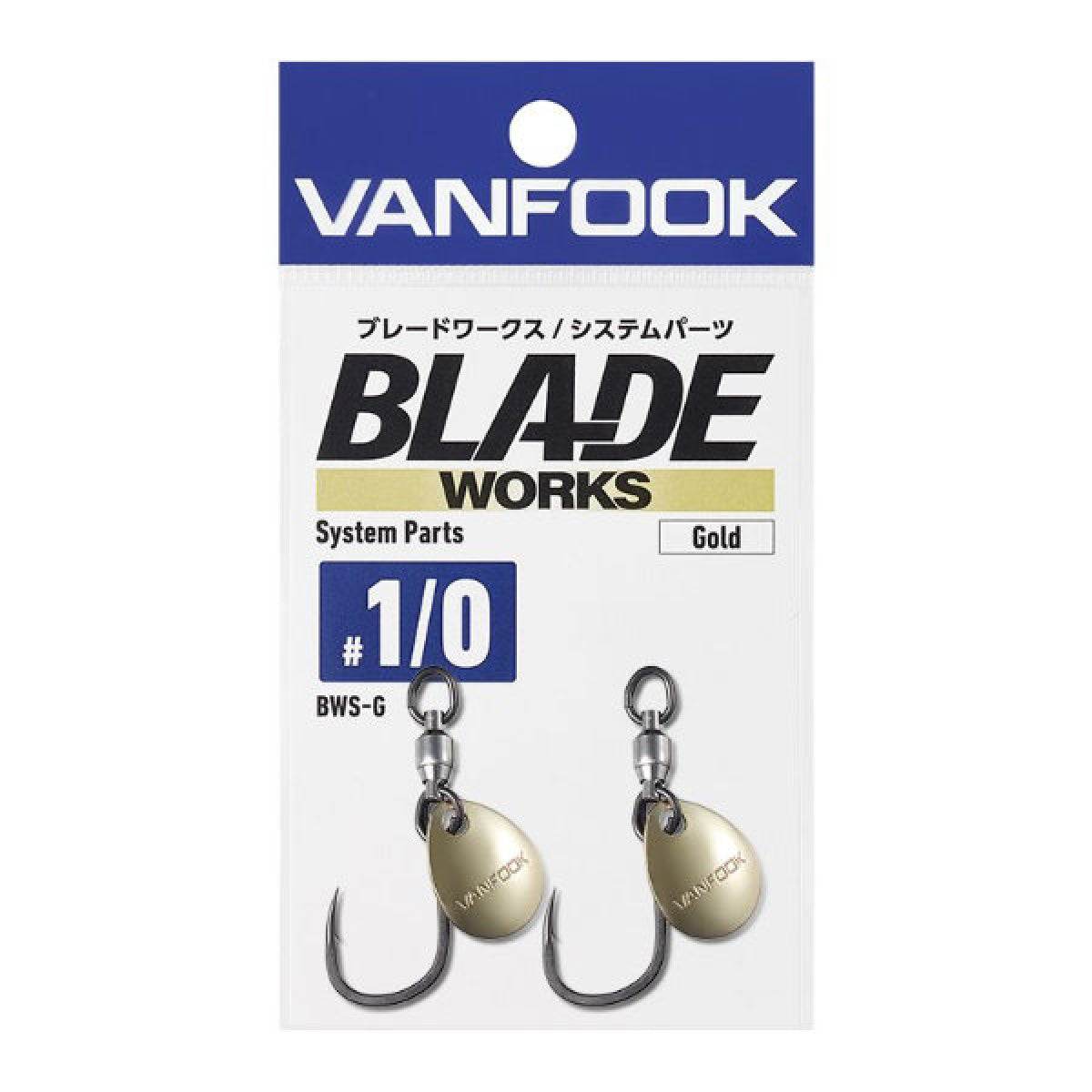 VANFOOK BWS-G BLADE WORKS SYSTEM PARTS #2/0 (2 pcs/pack) GOLD - Britannic Trade