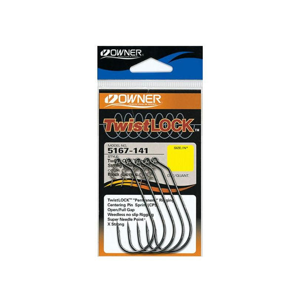 OWNER WEIGHTED TWIST ROCK LIGHT #5/0 fishing terminal tackle