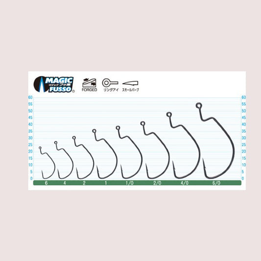 OWNER B-99 MULTI OFFSET HOOK #6/0 (6 pcs/pack) fishing terminal tackle — photo 2
