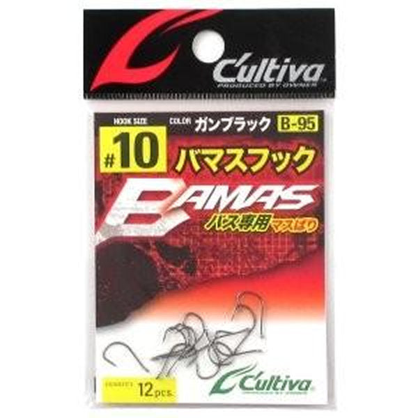OWNER B-95 BAMAS HOOK #10 (10 pcs/pack) fishing terminal tackle