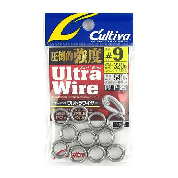OWNER P-25 SPLIT RING ULTRA WIRE #9