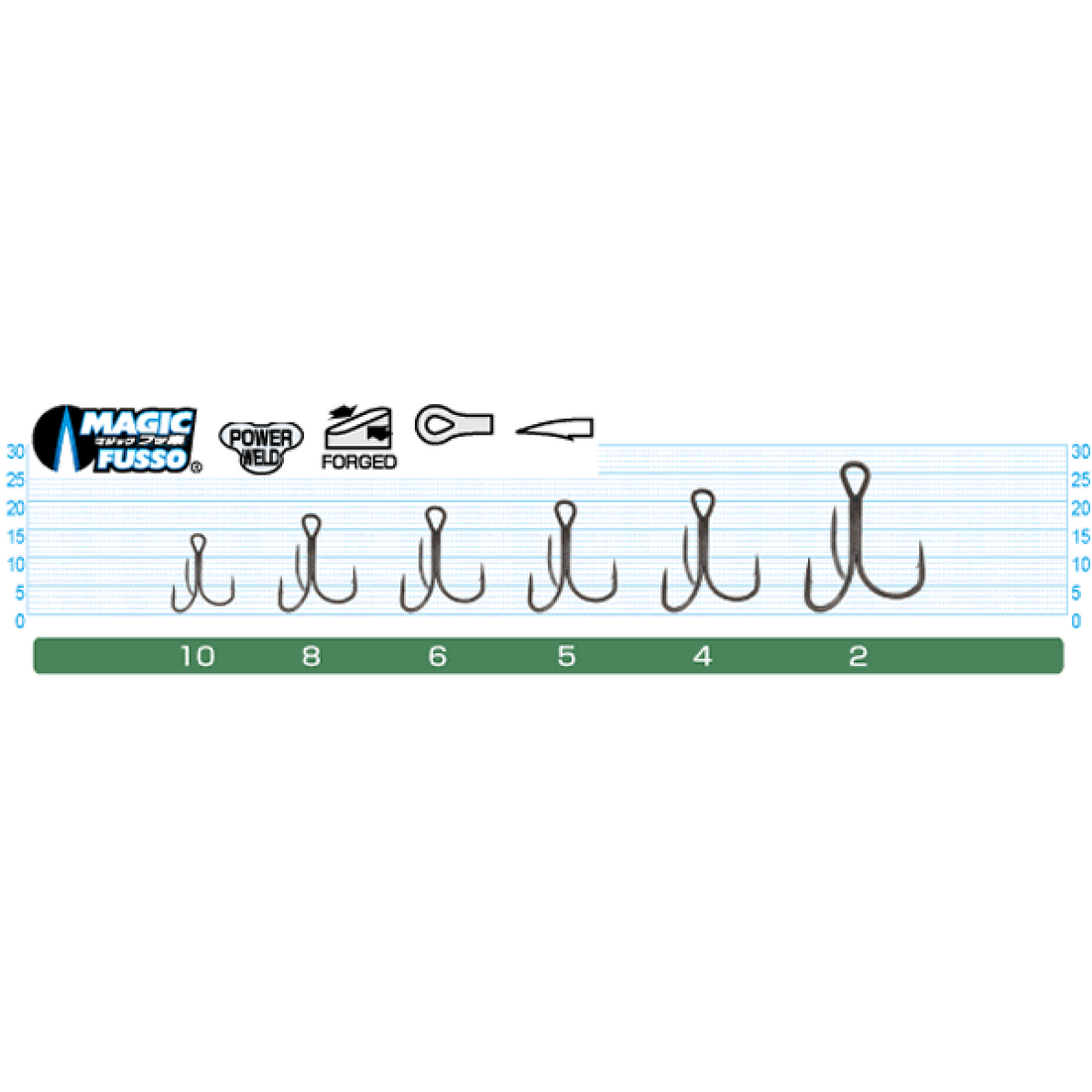 OWNER ST-36TN STINGER TREBLE #10 fishing terminal tackle — photo 2