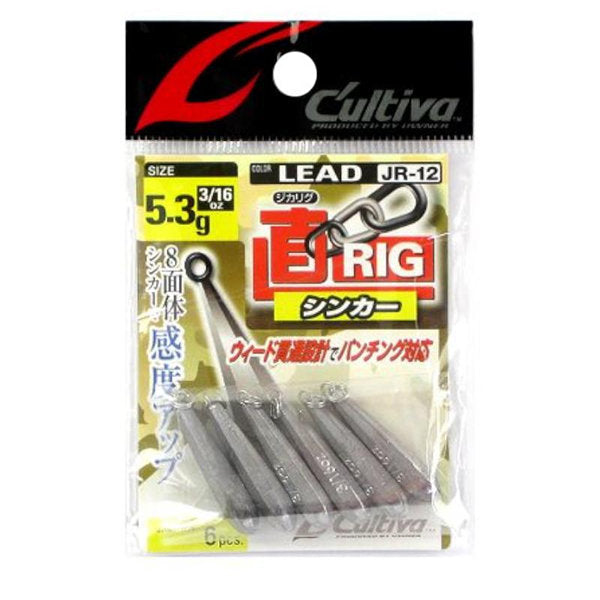 OWNER JR-12 JIKARIG SINKER 3/16oz(5g) fishing terminal tackle