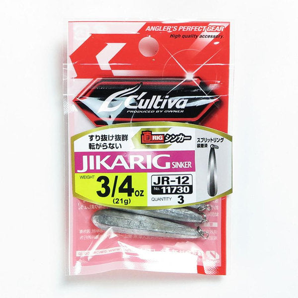 OWNER JR-12 JIKARIG SINKER 3/4oz(21g)