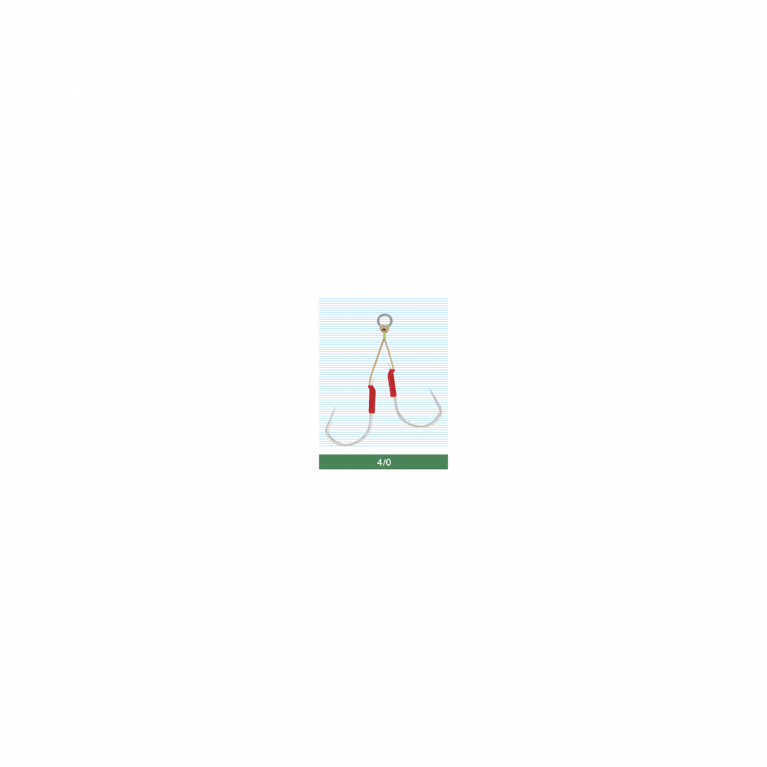 OWNER JD-22 JIGGER LIGHT DANSA HAYAGAKE #4/0 (2 pcs/pack) fishing terminal tackle — photo 2