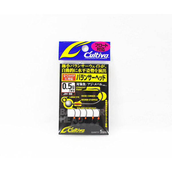 OWNER JH-88 BALANCER HEAD 0.5g (5 pcs/pack) fishing terminal tackle