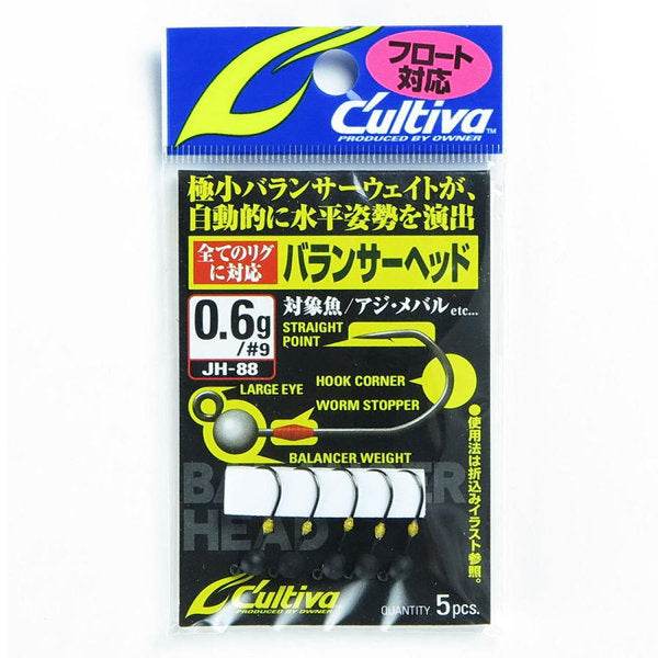 OWNER JH-88 BALANCER HEAD 0.6g (5 pcs/pack) - Britannic Trade