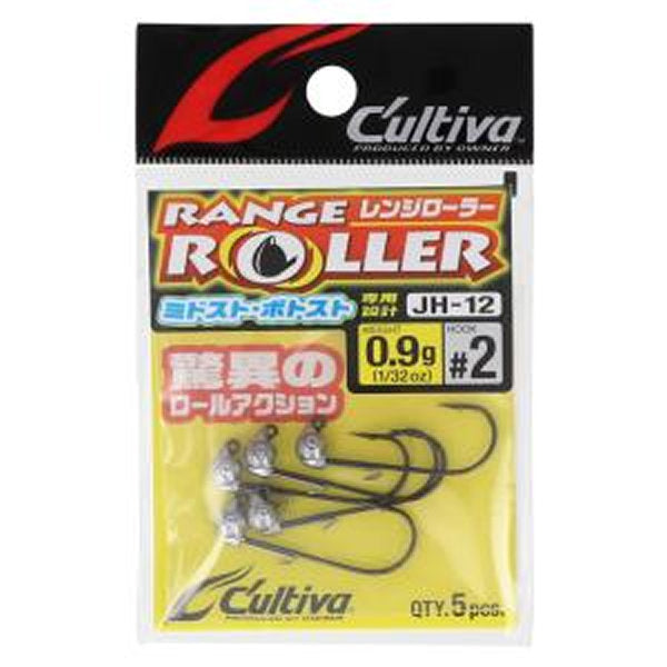 OWNER JH-12 RANGE ROLLER 0.9g : #2 (5 pcs/pack) fishing terminal tackle