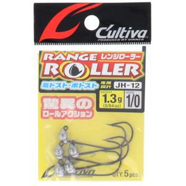 OWNER JH-12 RANGE ROLLER 1.3g : #1/0 (5 pcs/pack) fishing terminal tackle