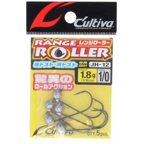 OWNER JH-12 RANGE ROLLER 1.8g : #1/0 (5 pcs/pack) fishing terminal tackle