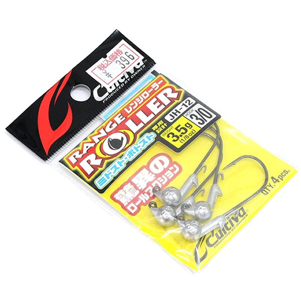 OWNER JH-12 RANGE ROLLER 3.5g : #3/0 (4 pcs/pack)