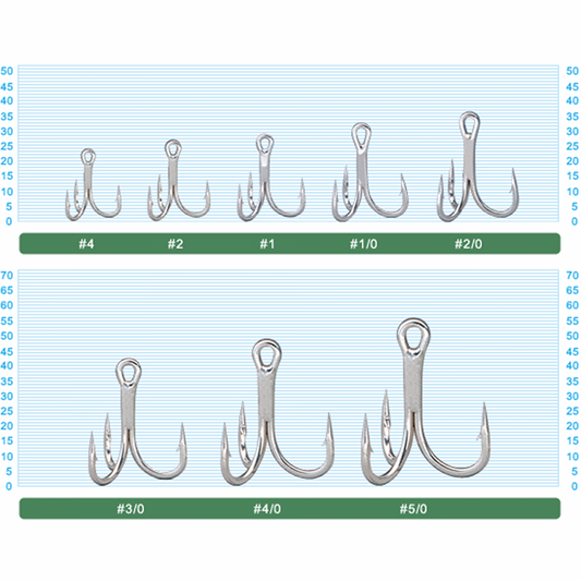 OWNER ST-66 STINGER TREBLE #2/0 (5 pcs/pack) fishing terminal tackle — photo 2