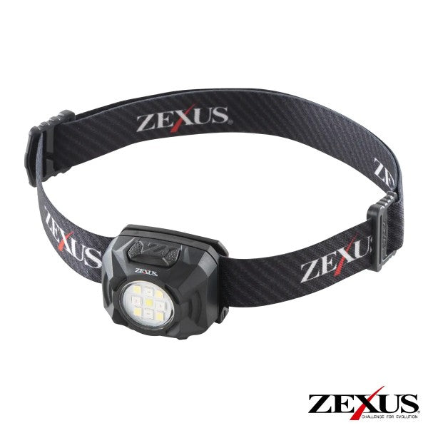 ZEXUS HEAD LIGHT ZX-R30 (USB Charging type) fishing accessory