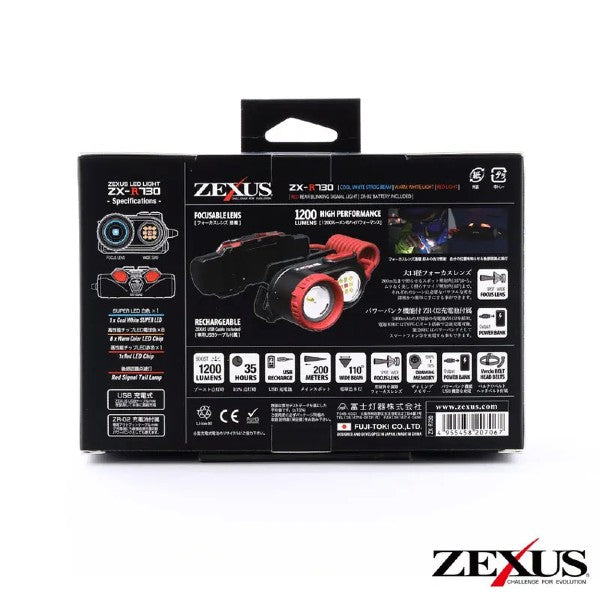 ZEXUS HEAD LIGHT ZX-R730 fishing accessory — photo 3