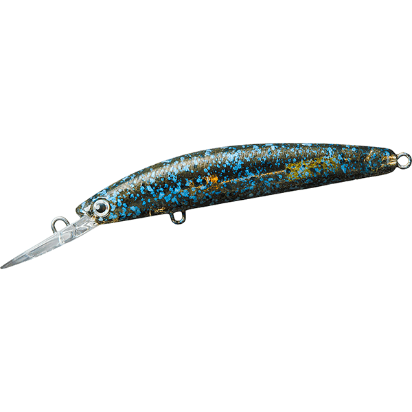 DAIWA PRESSO DOUBLECLUTCH 60F1 60mm : 2.9g High Floating MS BROWN freshwater fishing lure