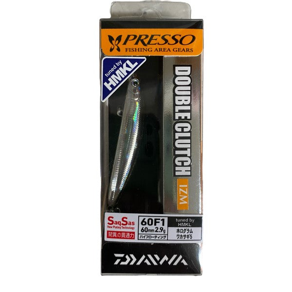DAIWA PRESSO DOUBLECLUTCH 60F1 60mm : 2.9g High Floating HOLOGRAM WAKASAGI 5 freshwater fishing lure — photo 2