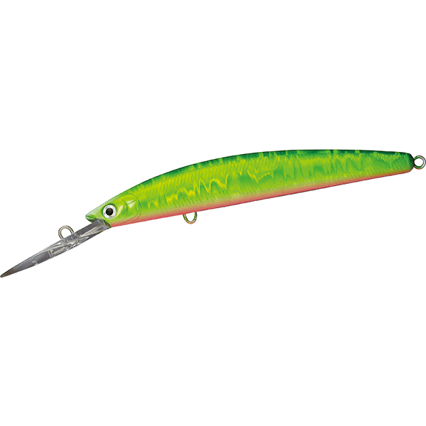 DAIWA PRESSO DOUBLE CLUTCH 75SS 70mm : 5.1g WAVE GREEN freshwater fishing lure