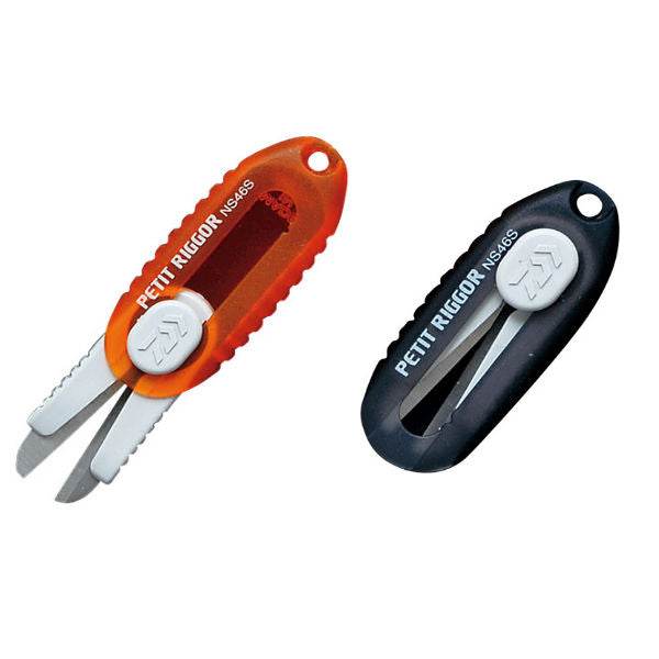 DAIWA PETIT RIGGOR 46mm 8.0g NS46S (for NYLON / FLUORO CARBON ) CLEAR ORANGE or CLEAR BLACK - Britannic Trade