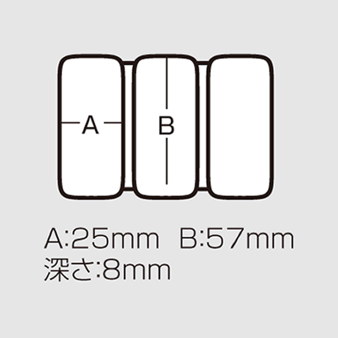 MEIHO HOOK CASE 103×68×12mm CLEAR fishing accessory — photo 3