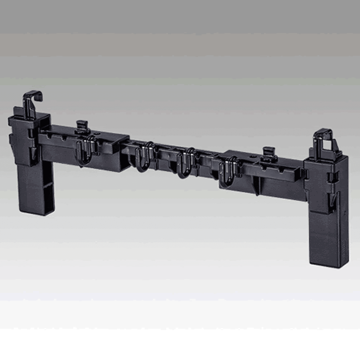 MEIHO MULTI HANGAR BM 231〜363×118×30mm BM BLACK - Britannic Trade