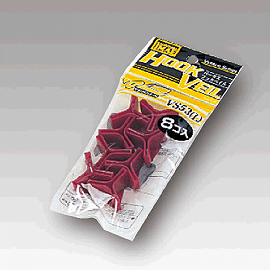 MEIHO VS-53 VS-53 L (#2 - #4) Regular Pack (8 pcs/pack) RED fishing accessory