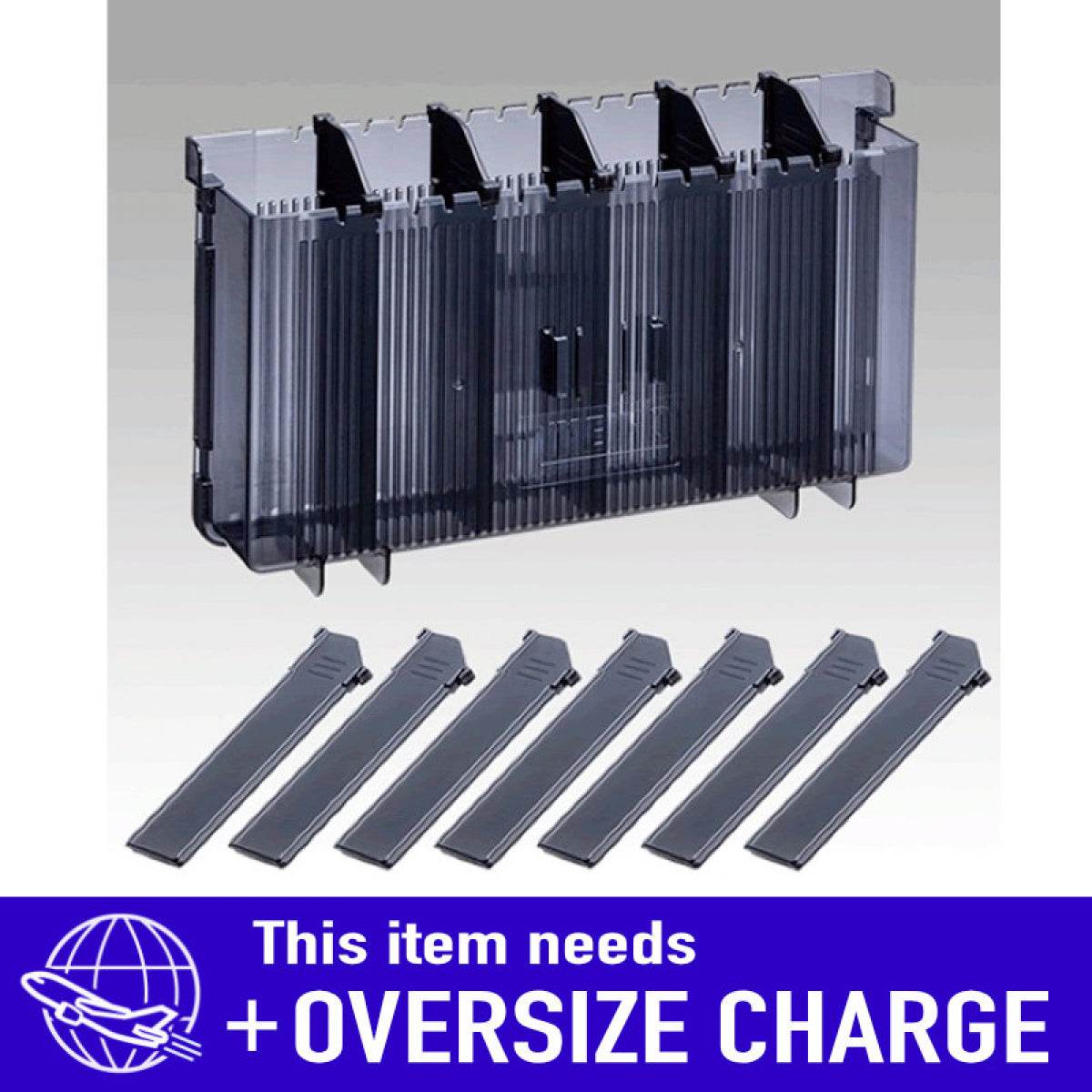 MEIHO STOCKER 255×145×60mm BM3020D SMOKE BLACK - Britannic Trade