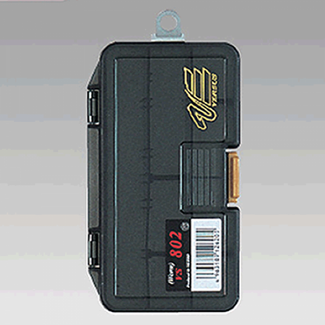 MEIHO WORM BOX 138 x 77 x 31mm VS-802 SMOKE BLACK fishing accessory