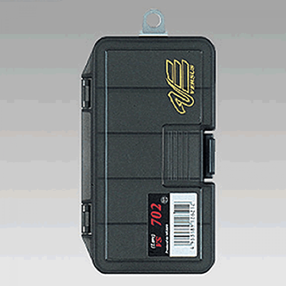 MEIHO LURE BOX 138 x 77 x 31mm VS-702 SMOKE BLACK - Britannic Trade