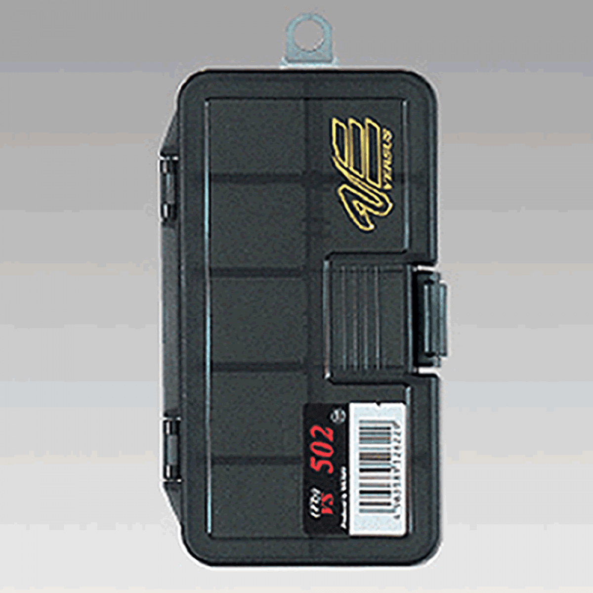 MEIHO FLY BOX 138 x 77 x 31mm VS-502 SMOKE BLACK - Britannic Trade