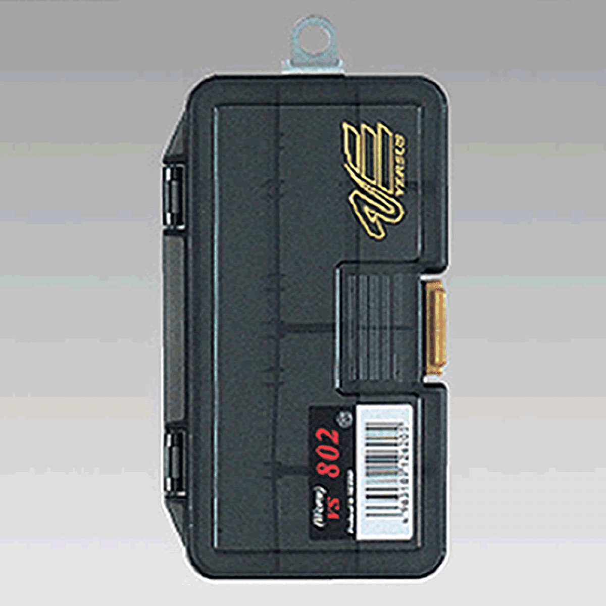 MEIHO WORM BOX 161 x 91 x 31mm VS-804 SMOKE BLACK - Britannic Trade