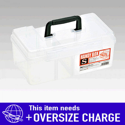 MEIHO HANDY BOX S 297 x 180 x 126mm CLEAR - Britannic Trade