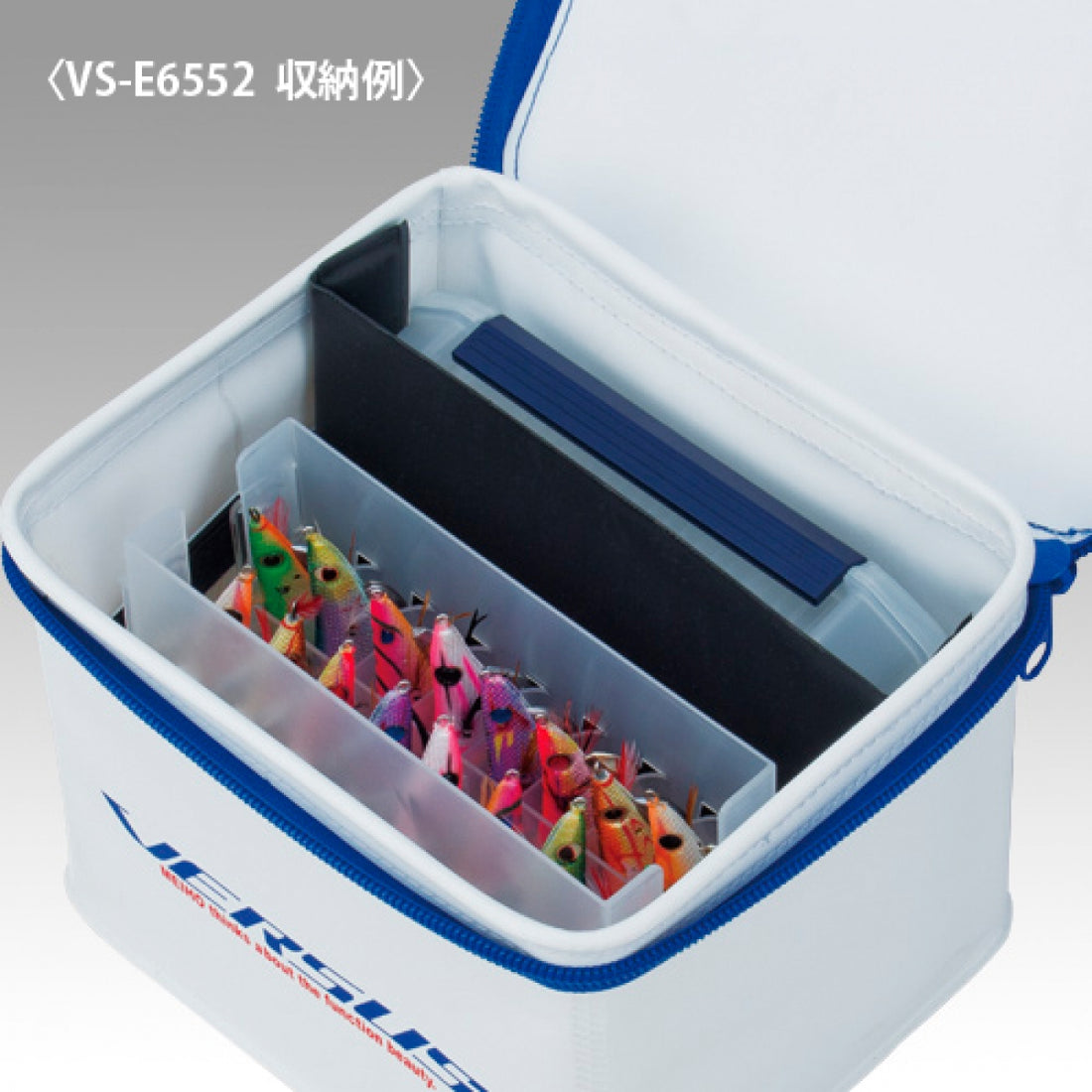 MEIHO EGI STOCKER 200 x 150 x 33mm VW-ES2051 CLEAR fishing accessory — photo 3