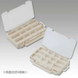 MEIHO RUNGUN CASE 175 x 105 x 38mm WHITE - Britannic Trade