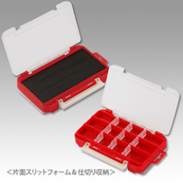 MEIHO RUNGUN CASE 175 x 105 x 38mm RED fishing accessory